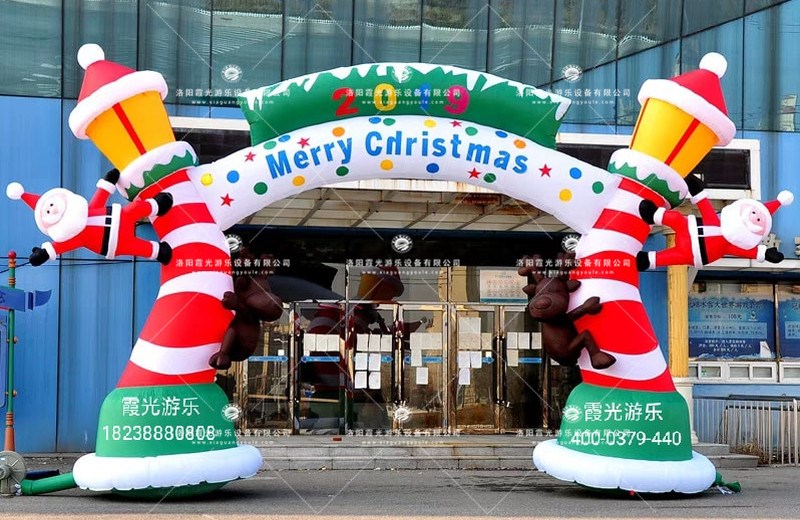 柳州圣诞活动拱门